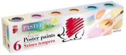 ICO Tempera készlet, tégelyes, ICO Süni, 6 különböző pasztell szín (TICSUTEM6P) (TICSUTEM6P)