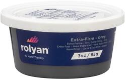 Rolyan Therapy Putty kézterápiás gyurma, extra erős, szürke, 57 g
