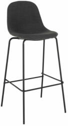  Bárszék, sötétszürke anyag/fém, MARIOLA 2 NEW (0000295302)