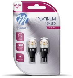 m-tech W16W W2.1x9.5d 12-24V 5LED, fehér, 2 db (LB834W-02B)