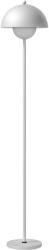 HomCom Lampă de podea pentru living modernă cu abajur în formă de bol, întrerupător de picior, soclu E27, fără bec, Ø30x155 cm Argintiu | Aosom Romania (B31-572V90SR)