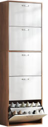 HomCom Dulap pentru Pantofi cu 5 Sertare pentru 30 Perechi de Pantofi, 60x28x189 cm, Maro | Aosom Romania (833-326) Pantofar
