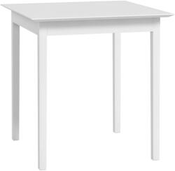 HomCom Masă de Bucătărie Masă Pătrată, design modern, 75 cm x 75 cm x 76 cm, Alb | Aosom Romania (83A-089V00WT)