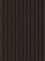 Mexen Lam-B, akusztikus fali lécek 275 × 30 cm, 4 mm-es HDF lap, műszaki furnér, ébenfabarna, S100-275307-3015-022 (S100-275307-3015-022)