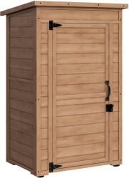 Outsunny Dulăpior de depozitare în aer liber , şopron mic | Aosom Romania (84G-415V00BN)