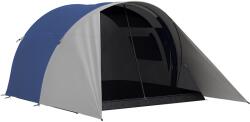 Outsunny Cort de camping familial pentru 3-4 persoane, impermeabil ușor ventilat, ușor de montat, dim. 390L x 315l x 188H cm | Aosom Romania (A20-350V00DB) Cort