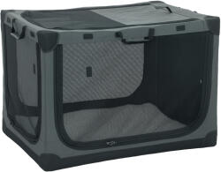 PawHut Cutie de transport pliabilă pentru câini cu pernă husa detașabilă lavabilă din țesătură Oxford pentru câini până la 38kg verde armată | Aosom Romania (D00-222V02YG)