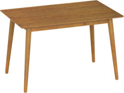 HomCom Masă de sufragerie, blat mare, 4-6 persoane, lemn, dim. 120L x 75l x 76H cm | Aosom Romania (83A-088V00BN)