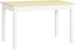 HomCom Masă pentru 4-6 Persoane, Masă Modernă de Bucătărie și Sufragerie din Lemn, 119x70x75 cm, Alb | Aosom Romania (835-891V00WT)