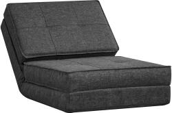 HOMCOM Fotoliu capitonat multifuncțional - design modern și confortabil | Aosom Romania (839-324CG)