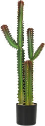 HOMCOM Plantă artificială de interior 111 cm, cactus artificial în ghiveci, pentru casă, birou, living, dormitor, verde | Aosom Romania (83C-203V00GN)