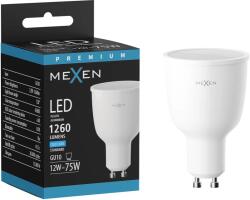 Mexen Nova, LED izzó GU10, 12W, hideg - 6500K, 1260 lm - L108-GU10-1265-01 (L108-GU10-1265-01)