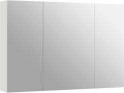 HomCom kleankin Dulap de Baie Suspendat cu Oglindă cu 3 Uși, Alb | Aosom Romania (834-163V00WT)