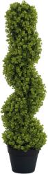 HOMCOM Plantă Artificială Eucalipt Spiralat cu Ghiveci Inclus Rezistent la Raze UV, Ø17, 5x90 cm, Verde | Aosom Romania (830-951V00GN)