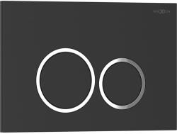 Mexen Tex 01, öblítőgomb, matt fekete, 6101-02 (6101-02)
