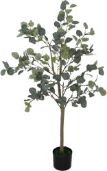 HOMCOM Plantă Artificială, Copac Artistic, Natură Realistă, Ghiveci din Ciment, Fără Întreținere, Verde | Aosom Romania (830-940V02GN)