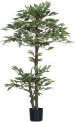 Outsunny Arbre Artificiel Plante Artificiel ficus Inaltime 1, 5 m Trunchi Ramuri Liane Imitation Moss Feuilles Grand realism Ghiveci Inclus | Aosom Romania (844-362V01GN)