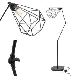 Toolight Szerszámlámpa - állólámpa Reno 1xE27 60W 300216 Gyémánt, fekete, OSW-06963 (OSW-06963)