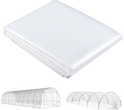 Outsunny Acoperiș pentru Seră 6x10m din PP Anti UV și Impermeabil Transparent | Aosom Romania (84H-313V01CR)
