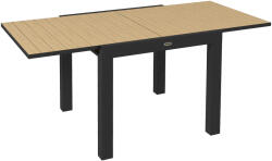 Outsunny Masă extensibilă pentru terasă, cu 4-6 locuri, 81-162 cm | Aosom Romania (84G-368V00YL)