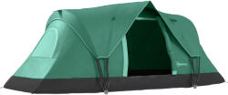Outsunny Cort de Camping pentru 4 Persoane Impermeabil cu Protecție UV, Ferestre și Stâlpi, 4.55x2.3x1.8 m, Verde | Aosom Romania (A20-132V00DG) Cort