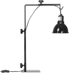 PawHut Suport de lampă termică pentru reptile înălțime și lățime reglabile pentru amfibieni bază din oțel 32 x 9 x 67 cm negru | Aosom Romania (D41-002V90BK)