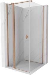 Mexen Mist T, zuhanykabin nyílóajtókkal, 100 x 100 cm, 8 mm-es átlátszó üveg, rézprofil, 8A4T-100-100-65-00 (8A4T-100-100-65-00)