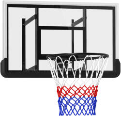SPORTNOW Coș de baschet pentru montare pe perete, coș amortizant, placă spate rezistentă la rupere, Negru | Aosom Romania (A61-066V00BK)