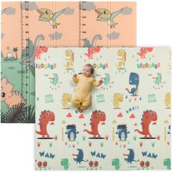 AIYAPLAY Covor de joacă pentru bebeluși 196 x 176 x 1, 5 cm pliabil Multifuncțional | Aosom Romania (431-081V04MX)