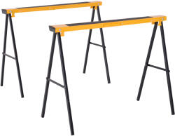 Durhand Set 2 Sevaleti pentru Munca Pliabil din Otel Capacitate 250kg Durhand | Aosom RO (B71-026)