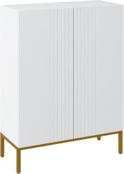 HomCom Dulap Îngust pentru Pantofi, Dulap Subțire pentru Depozitarea Pantofilor cu Rafturi Reglabile, 95x72x31.5 cm, Alb | Aosom Romania (837-470V80WT) Pantofar