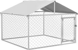 PawHut Cusca Joaca Exterior pentru Caini Mici/Mijlocii, Rezistenta cu Copertina Impermeabila | Aosom Romania (D02-178V00SR)