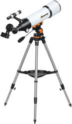 Outsunny Telescop Astronomic 80mm cu Montură EQ, 2 Lentile Oculare și Adaptor Smartphone, 92x92x130 cm, Alb și Negru | Aosom Romania (023-003V00SR)