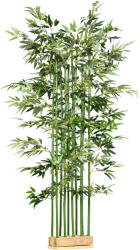HOMCOM Bambus Artificial, Plantă Decorativă, Aspect Realist, Ușor de Întreținut, Pentru Casă, 180 cm, Verde | Aosom Romania (830-686V00GN)