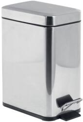 SAPHO Aqualine, SIMPLE LINE szemétgyűjtő téglalap alakú 5 l, rozsdamentes fényes, GAQ005 (GAQ005)