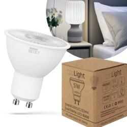 Toolight Szerszámlámpa, LED izzó GU10, 5W, 400lm, 6000K, hideg szín, RSL042, OSW-20023 (OSW-20023)