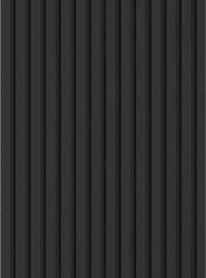 Mexen Lam-F, akusztikus fali lécek 275 × 31, 5 cm, 6 mm-es filc, fekete vászon, S105-275317-2812-069 (S105-275317-2812-069)