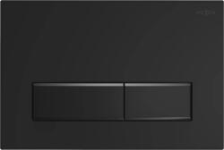 Mexen Fenix Air 09, pneumatikus dupla öblítő gomb, matt fekete, 6A0903 (6A0903)