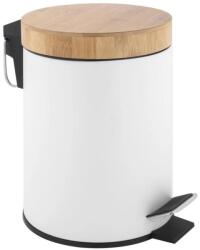 Erga Hulladékgyűjtő a fürdőszobába 3l biały bambus segregacja - Yoka (ERG-YKA-CH.BIN-WHT)
