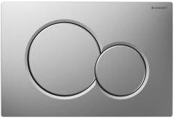 Geberit Geberit, GEBERIT SIGMA01 vezérlőgomb Könnyen tisztítható, 2 öblítési mennyiséghez, matt króm, 115.770. JQ. 5 (115.770.JQ.5)