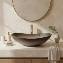 Rea Royal, pultra szerelhető mosdó 620x360x160 mm, bézsbarna, REA-U0626 (REA-U0626)