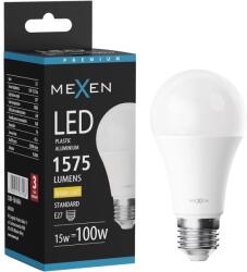 Mexen Nova, LED izzó E27, A60, 15W, meleg - 3000K, 1575 lm - L100-E27-1530-01 (L100-E27-1530-01)