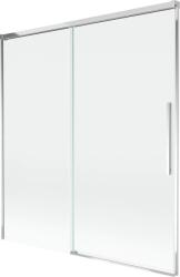 Mexen Rox, kétszárnyú tolóajtós kádparaván 150 x 150 cm, 8 mm-es átlátszó üveg, króm profil, 8C9-150-001-01-00 (8C9-150-001-01-00)