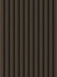 Mexen Lam-F, akusztikus fali lécek 275 × 30 cm, 8 mm-es filc hátlap, műszaki furnér, égetett diófa, S105-275307-3015-024 (S105-275307-3015-024)