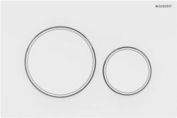 Geberit Sigma20, Sigma20 vezérlőgomb, fehér-fehér matt, 115.882. 11.1 (115.882.11.1)
