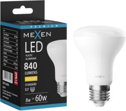 Mexen Nova, LED izzó E27, R63, 8W, Meleg - 3000K, 840 lm - L104-E27-0830-01 (L104-E27-0830-01)
