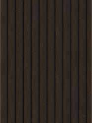 Mexen Lam-F, akusztikus fali lécek 275 × 30 cm, 8 mm-es filc hátlap, műszaki furnér, ébenfabarna, S105-275307-3015-022 (S105-275307-3015-022)