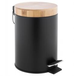 Erga Szemeteskosár fürdőszobához 3l czarny mat segregacja - Yoka (ERG-YKA-CH.BIN-BLK)