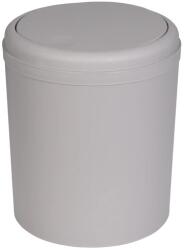 BISK Erga tartozékok, szemetes 5l-es álló, világosszürke, ERG-08347 (ERG-08347)
