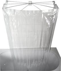 RIDDER Ridder, OMBRELLA összecsukható zuhanykabin, 100x70cm, átlátszó, 58200 (58200)